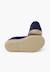 Baskets lin lacets en lin semelle espadrille Bleu marine 3 - vertbaudet enfant 