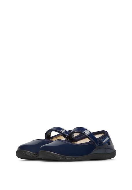 Ballerines en cuir verni pavia 2 Marine- 5 - vertbaudet enfant 