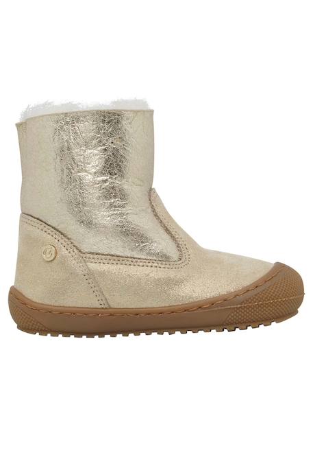 Bottines doublées de laine cozy hug Platine- 1 - vertbaudet enfant 
