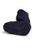 Bottines bébé en cuir style blucher Bleu marine+Gris+Taupe 3 - vertbaudet enfant 