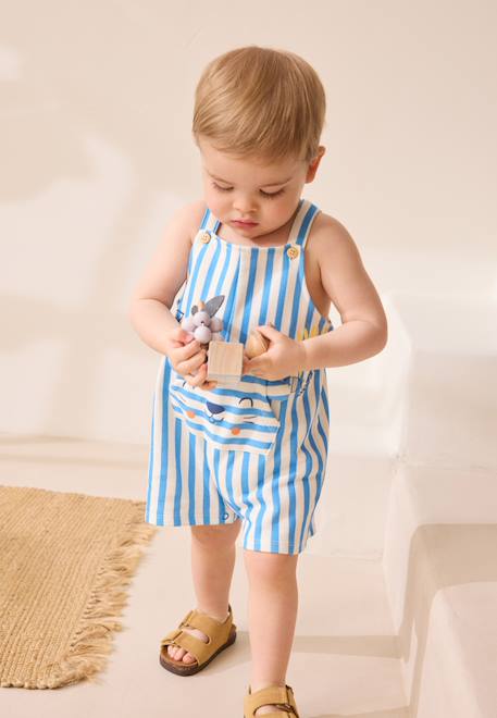 Salopette bébé biscarosse Bleu 1 - vertbaudet enfant 