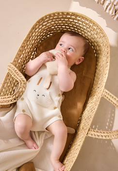 Salopette bébé en tricot hello baby  - vertbaudet enfant