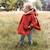 Poncho de voyage - waterproof - teddy Carmin+Choco+Green+Hibiscus+Horizon+Jaune+Natural+Navy+Neutral+Plum+Sauge 3 - vertbaudet enfant 