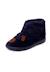 Bottines en daim avec fermeture adhérente Bleu+Taupe 2 - vertbaudet enfant 