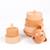 Empilable en bois ours marcel Beige 2 - vertbaudet enfant 
