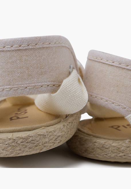 Espadrille fille rubans Bleu ciel+Écru+Rose pastel 12 - vertbaudet enfant 