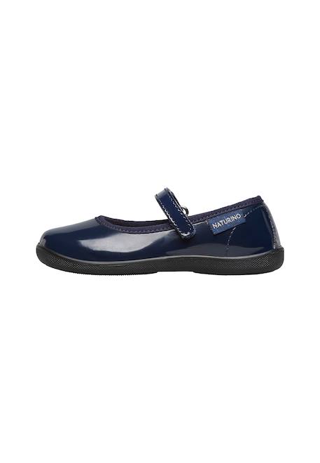 Ballerines en cuir verni pavia 2 Marine- 3 - vertbaudet enfant 