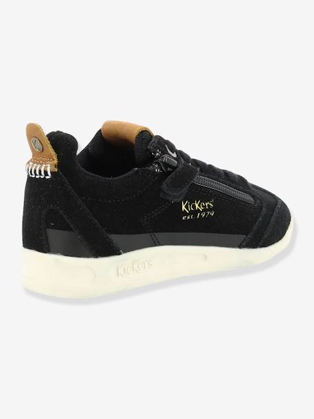 Baskets Sneakers fille Kick 18 CDT Zip KICKERS® Noir 6 - vertbaudet enfant 