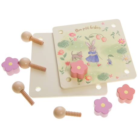 Herbier Rose, vert 2 - vertbaudet enfant 