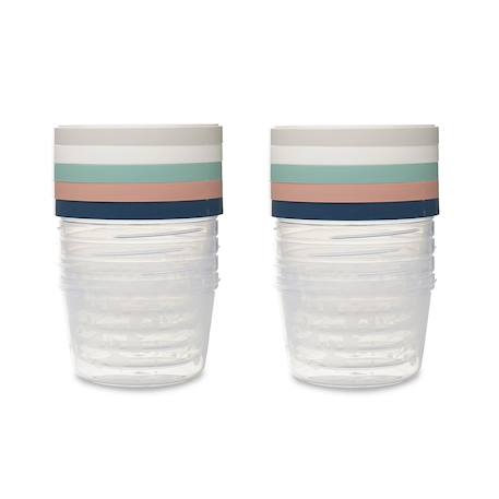 10 boîtes de conservation 250ml Transparent 1 - vertbaudet enfant 