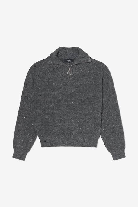 Pull kristing Anthracite 1 - vertbaudet enfant 