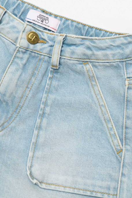 Short en jeans loua Blue 4 - vertbaudet enfant 