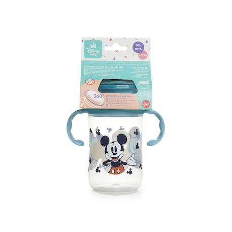 Tasse d'apprentissage 360 degres mickey collector Bleu 5 - vertbaudet enfant 