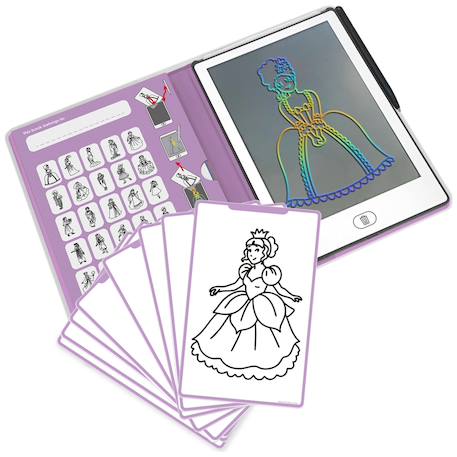 Tablette à dessin Violet 3 - vertbaudet enfant 