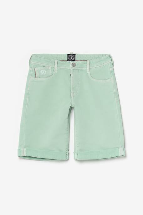 Bermuda short jogg Vert d'eau 1 - vertbaudet enfant 