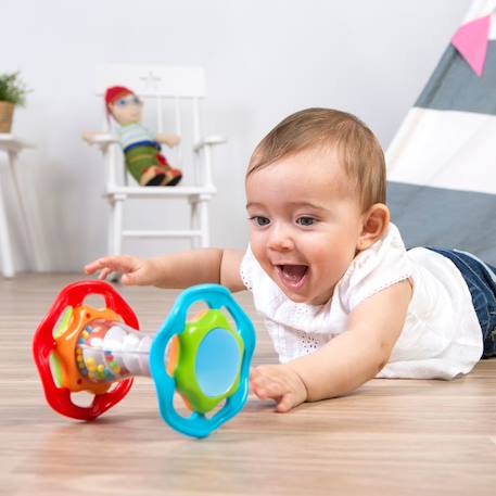 Rouleau de pluie - hochet - jouet éducatif pour enfants Multi-coloured 2 - vertbaudet enfant 
