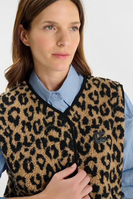 Veste sans manches gudrugi Leopard 5 - vertbaudet enfant 