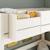 Lit mezzanine avec banquette lit d'appoint pin massif  leopold Blanc 6 - vertbaudet enfant 