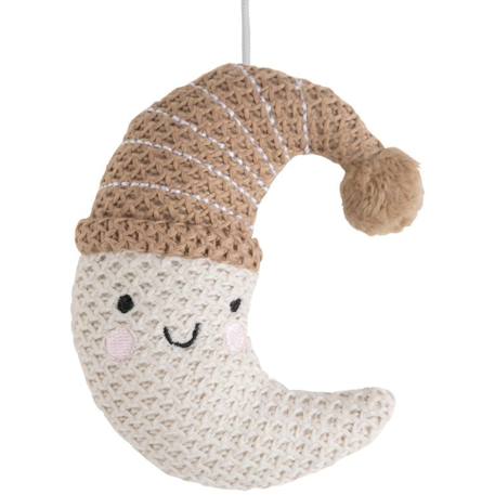 Mobile musical animaux vert d'eau Beige+Beige, marron, noir+Beige, rose, noir+Beige, vert d'eau+Vert d'eau 6 - vertbaudet enfant 