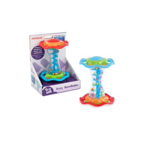 Rouleau de pluie - hochet - jouet éducatif pour enfants Multi-coloured 3 - vertbaudet enfant 