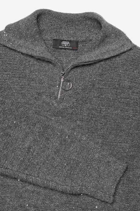 Pull kristing Anthracite 3 - vertbaudet enfant 