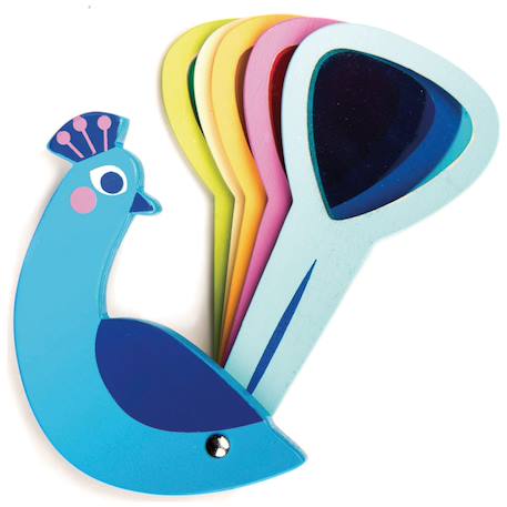 Couleurs de peacock Bleu 2 - vertbaudet enfant 