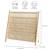 Bibliothèque en tissu Beige+Beige Créme+Bleu, blanc+Ecru, blanc 2 - vertbaudet enfant 