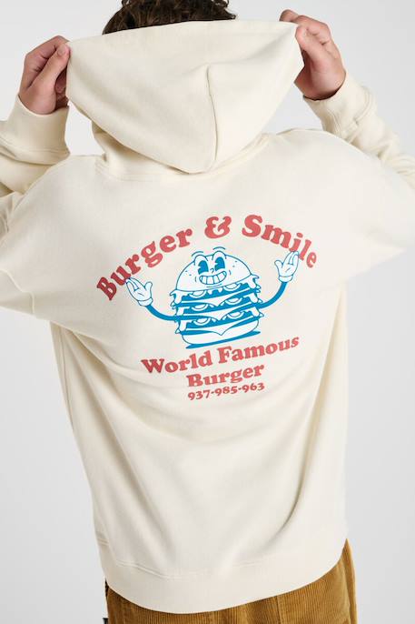 Sweat-shirt capuche louibo Wax 6 - vertbaudet enfant 
