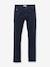 Slim en velours garçon BLEU FONCE UNI 4 - vertbaudet enfant 