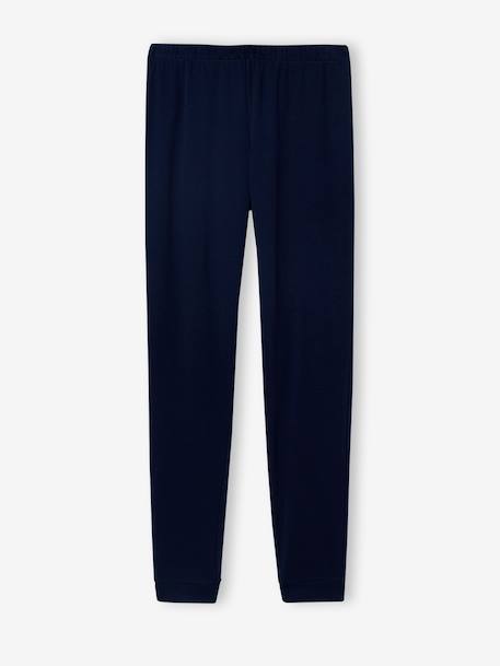 Pyjama 2 pièces homme famille Noël bleu nuit 4 - vertbaudet enfant 