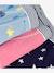 Lot 3 boxers garçon en coton imprimé bleu 3 - vertbaudet enfant 