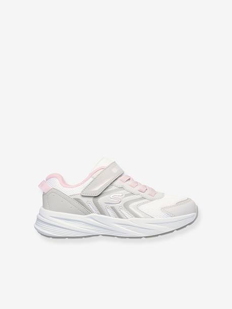 Baskets fille blanc+rose pâle 1 - vertbaudet enfant 