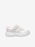 Baskets fille blanc+rose pâle 1 - vertbaudet enfant 