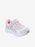 Baskets fille blanc+rose pâle 2 - vertbaudet enfant 