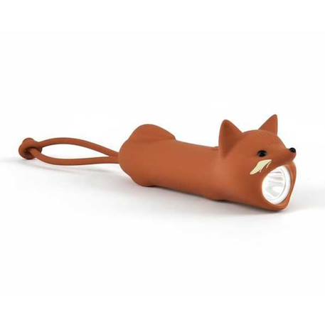 Lampe torche animaux en silicone pour enfants Beige+Bleu ciel+Camel+Écru+Marron+Orange+Rose+Taupe+Vert 15 - vertbaudet enfant 