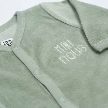 Pyjama naissance ouverture devant Vert 4 - vertbaudet enfant 