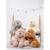 Peluche - peluche chien flatoutou blanc - 50 cm Beige+Blanc+Gris+Marron 5 - vertbaudet enfant 