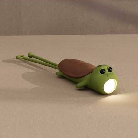 Lampe torche animaux en silicone pour enfants Beige+Bleu ciel+Camel+Écru+Marron+Orange+Rose+Taupe+Vert 28 - vertbaudet enfant 