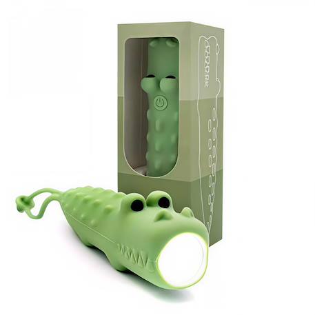 Lampe torche animaux en silicone pour enfants Beige+Bleu ciel+Camel+Écru+Marron+Orange+Rose+Taupe+Vert 49 - vertbaudet enfant 