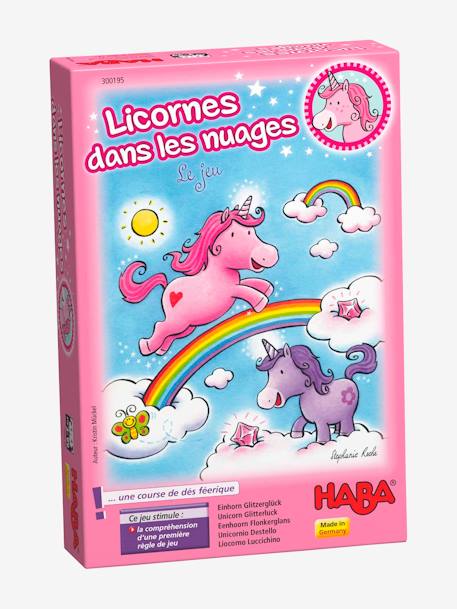 Licornes dans les nuages rose 1 - vertbaudet enfant 
