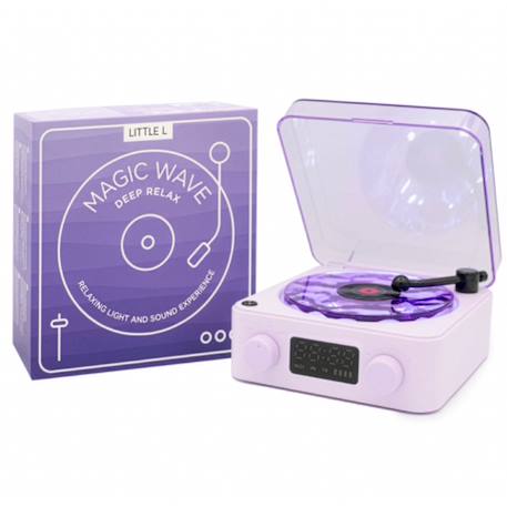 Veilleuse tourne-disque sensoriel magic wave Bleu+Rose+Vert 7 - vertbaudet enfant 