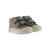 Baskets montantes à scratch Anthracite+Antracita+Platino 3 - vertbaudet enfant 