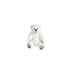 Jouet-Peluche - ours grizzly assis brun - 42 cm