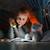 Lampe torche animaux en silicone pour enfants Beige+Bleu ciel+Camel+Écru+Marron+Orange+Rose+Taupe+Vert 26 - vertbaudet enfant 