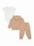Ensemble 3 pièces Beige 2 - vertbaudet enfant 