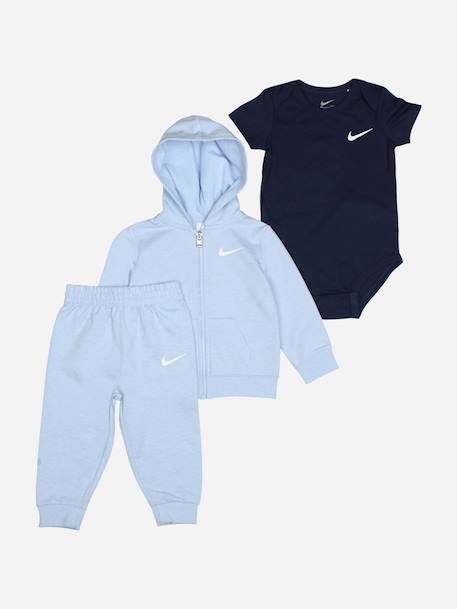 Ensemble 3 pièces Bleu clair+Vert d'eau 1 - vertbaudet enfant 
