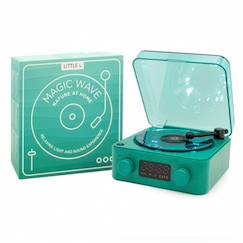 Linge de maison et décoration-Décoration-Veilleuse tourne-disque sensoriel magic wave