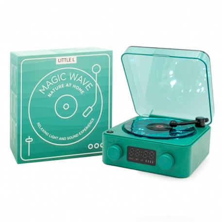 Veilleuse tourne-disque sensoriel magic wave Bleu+Rose+Vert 12 - vertbaudet enfant 