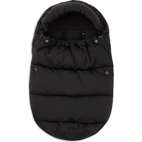 Nid d'ange passe sangle puffed biscuit (groupe 0+) Marron+Noir 6 - vertbaudet enfant 