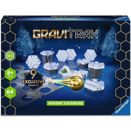 Calendrier de l'avent gravitrax 8+ Bleu 1 - vertbaudet enfant 